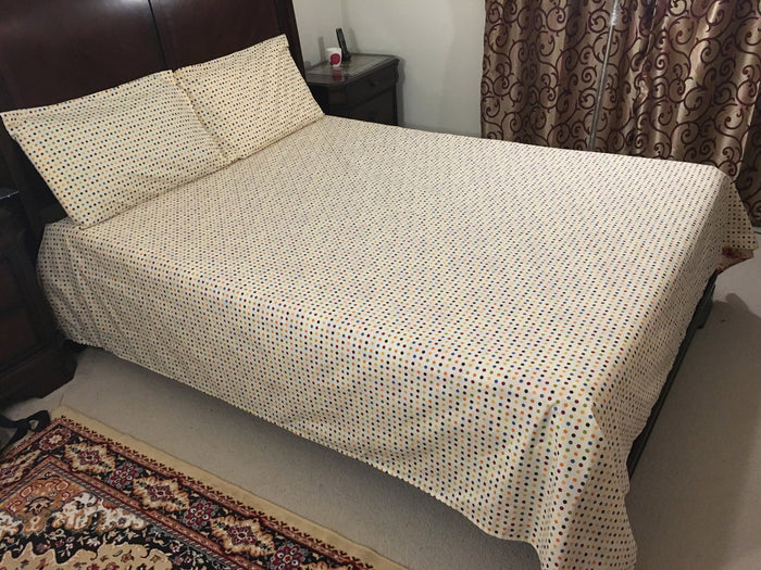 500 TC, 100% Cotton Luxury Printed Percale Sheet 14" Deep Pocket.