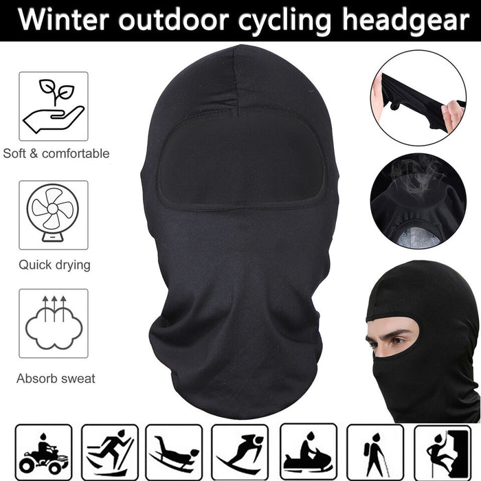 3 Pcs, Balaclava Head, Ski and Full Face Mask Bandana for Outdoor Sporting, Motorcycle, Bike, Hiking, Skateboard for Unisex.