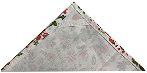 Petal Cliff Set of 2, Printed Kitchen Towels Size: 15" x 25", 1 Floral Design and 1 Floral Design with Beautiful Message She's a Mom If You Think Her Hands are Full, You Should See Her Heart”.