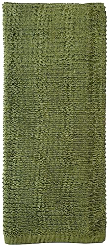 Premium Cotton Yarn Dyed Terry Kitchen Towels Dish Towels Set of 6, 3 Stripes and 3 Solid Kitchen Towels 425 GSM, Soft and Highly Absorbent, Machine Washable Size: 16 x 26 Inch.