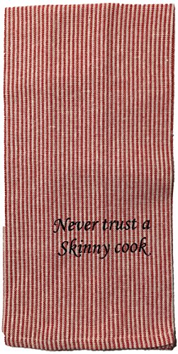 Set of 5, 100% Cotton Bistro Funny Quote Kitchen Towels If They Don't Have Chocolate in Heaven, I'm NOT Going, I'm not a Paper Towel, You Wash I'll Dry Size: 15 x 25 inch.