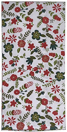 Petal Cliff Set of 2, Printed Kitchen Towels Size: 15" x 25", 1 Floral Design and 1 Floral Design with Beautiful Message She's a Mom If You Think Her Hands are Full, You Should See Her Heart”.