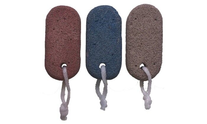 3 Pumice stone Foot Care Scrubber Hard dead skin Callus Remove Pedicure.