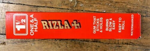 VINTAGE 1980, 5 Booklet RIZLA 1 1/2 WIDE Rolling Paper.