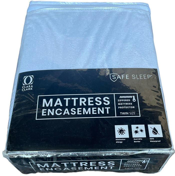 Clara Clark Zippered Mattress Encasement Waterproof Mattress Protector.