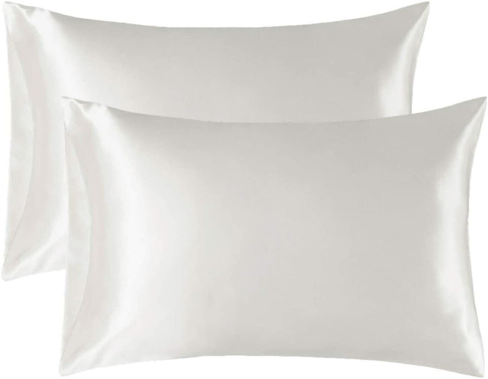 Set of 4, T-300 100% Cotton Sateen Pillow case Size: 20" x 32".