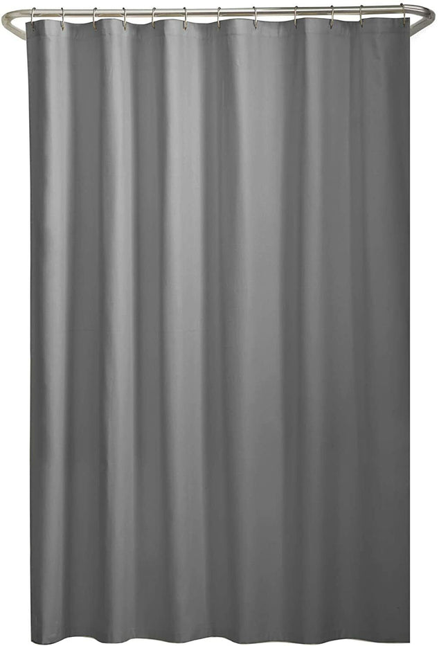 Shower Curtain liner PEVA Water Repellent with Magnets Size: 72 x 72 Inches