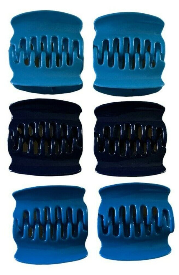 6-12 Pack Women Plastic Hair Claws Hair Clips Jumbo Various Styles Tortoise