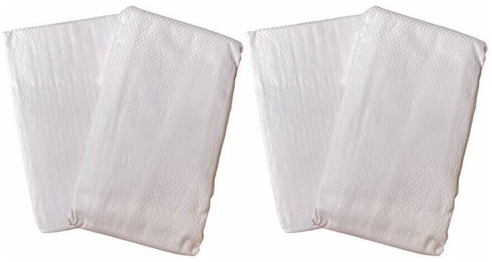 Set of 4, T-300 100% Cotton Sateen Pillow case Size: 20" x 32".