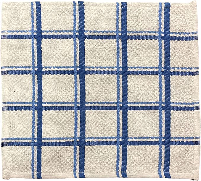 Set of 6, 100% Ring-Spun Cotton - Window Panel Terry 2 - Kitchen Towel Size 16 x