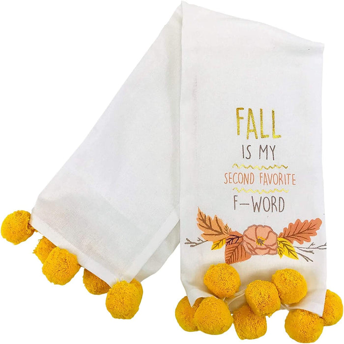 Fall themed hand discount towels