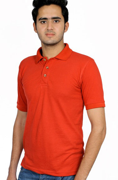 Men's Regular fit 100% Cotton Short Sleeves Golf Jersey Polo Shirts Plain T shirt.