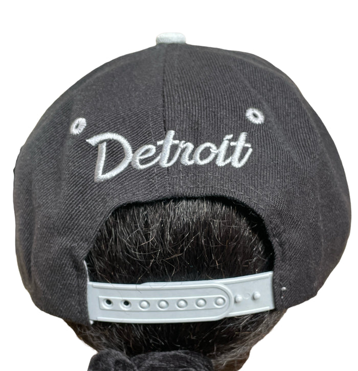 100% Cotton Detroit Baseball Cap Trucker Hat Head Wear Adjustable Snapback