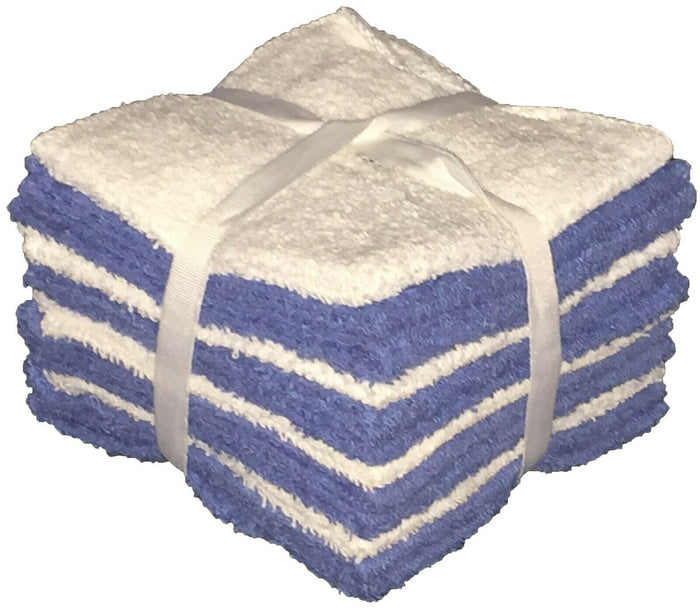 15 Pack Washcloths Extra Soft 100% Ring Spun Cotton, Highly Absorbent, Machine Washable Size 11" X 11".