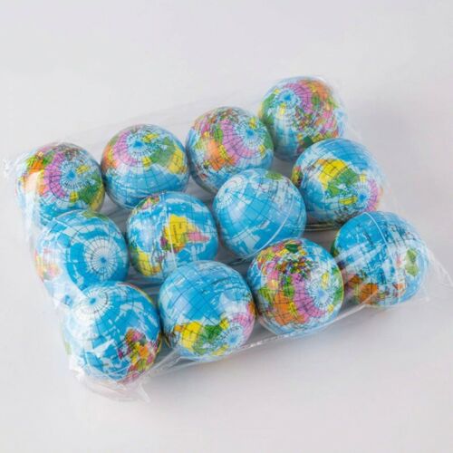 12 Pcs, Adult Stress Relief Squishy, Bouncy Ball Foam Ball Stress Relief.